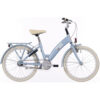 Kinderfiets Bikefun 20 inch Lots of Love met remnaaf Licht Blauw