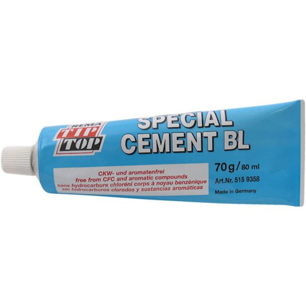Solutie Rema Tip Top Speciaal cement blauw 70gr Solutie Rema Tip Top Speciaal cement blauw 70gr