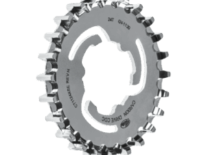 Achtertandwiel Gates CDC Center Track 24T Shimano IGH CRMO staal