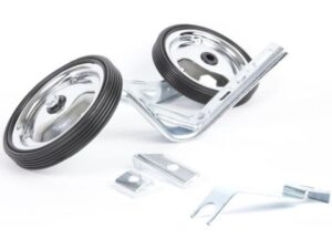 Zijwielen 12-20 inch PexKids neutrale chromen kleur