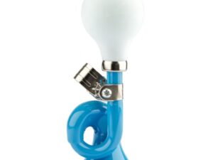 Fietstoeter krul PexKids – blauw met witte bol