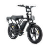 OUXI C90 Pro Fat-bike Zwart incl achter zitje
