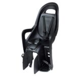 Kinderzitje achter Polisport Groovy BLACK EDITION dragerbevestiging (CFS)