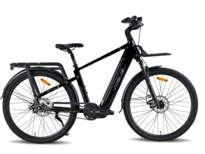 Vogue Milo automatische motor MATT Black Gates Belt snaar 47cm Heer