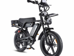 OUXI V8 Ultra Fat-bike Max Zwart dubbele accu