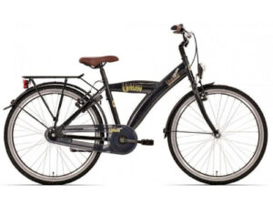 Kinderfiets 24″ Bikefun Urban Shimano Nexus 3 Zwart