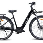 Vogue Pantheon E-Bike Mat Zwart midden-motor Gates Belt snaar