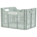 Gerecyclede Fietskrat Urban Proof Click 30 Liter Mistig mintgroen