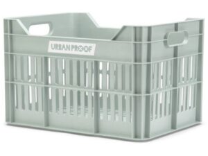 Gerecyclede Fietskrat Urban Proof Click 30 Liter Mistig mintgroen