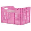 Gerecyclede Fietskrat Urban Proof Click 30 Liter Fel roze