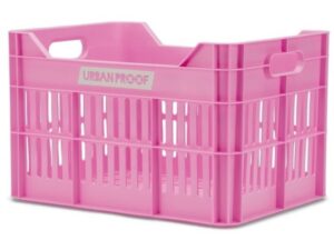 Gerecyclede Fietskrat Urban Proof Click 30 Liter Fel roze