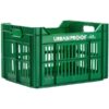 Gerecyclede Fietskrat Urban Proof Click 30 Liter Leger groen