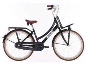 Bikefun Load 26″ meisjesfiets 3 versnellingen remnaaf mat zwart 2026