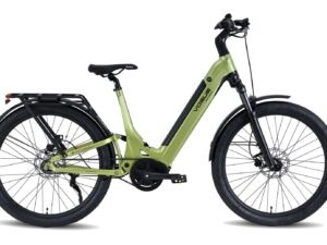 Vogue Artemis E-Bike MATT Green midden-motor Gates Belt snaar