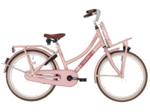 Bikefun Load 20″ meisjesfiets remnaaf mat roze 2026