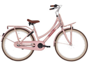 Bikefun Load 24″ meisjesfiets 3 versnellingen remnaaf mat roze 2026