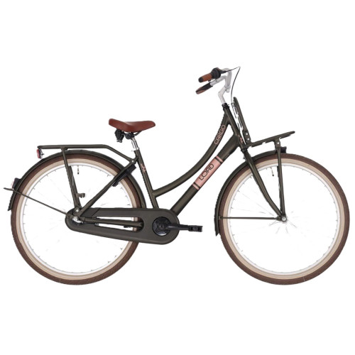 Bikefun Load 26″ meisjesfiets 3 versnellingen remnaaf mat green 2026 Bikefun Load 26″ meisjesfiets 3 versnellingen remnaaf mat green 2026