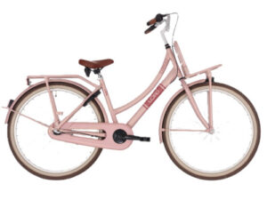 Bikefun Load 26″ meisjesfiets 3 versnellingen remnaaf mat roze 2026
