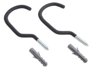 Fietshaak met schroefdraad (2x)