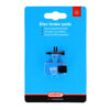 Schijfremblokken Organisch Blauw set