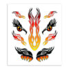 Stickerset tribal ogen Eyes tribal sticker